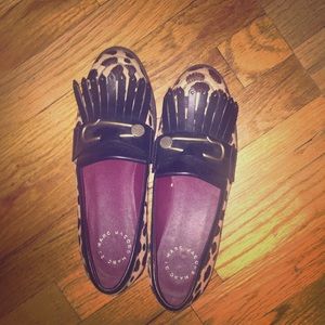 Marc by Marc Jacobs leopard loafers WORN ONCE